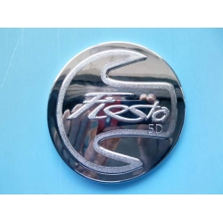 โครเมี่ยม ครอบฝาถังน้ำมัน ใส่รถยนต์ Ford Fiesta 5 ประตู แบบ2